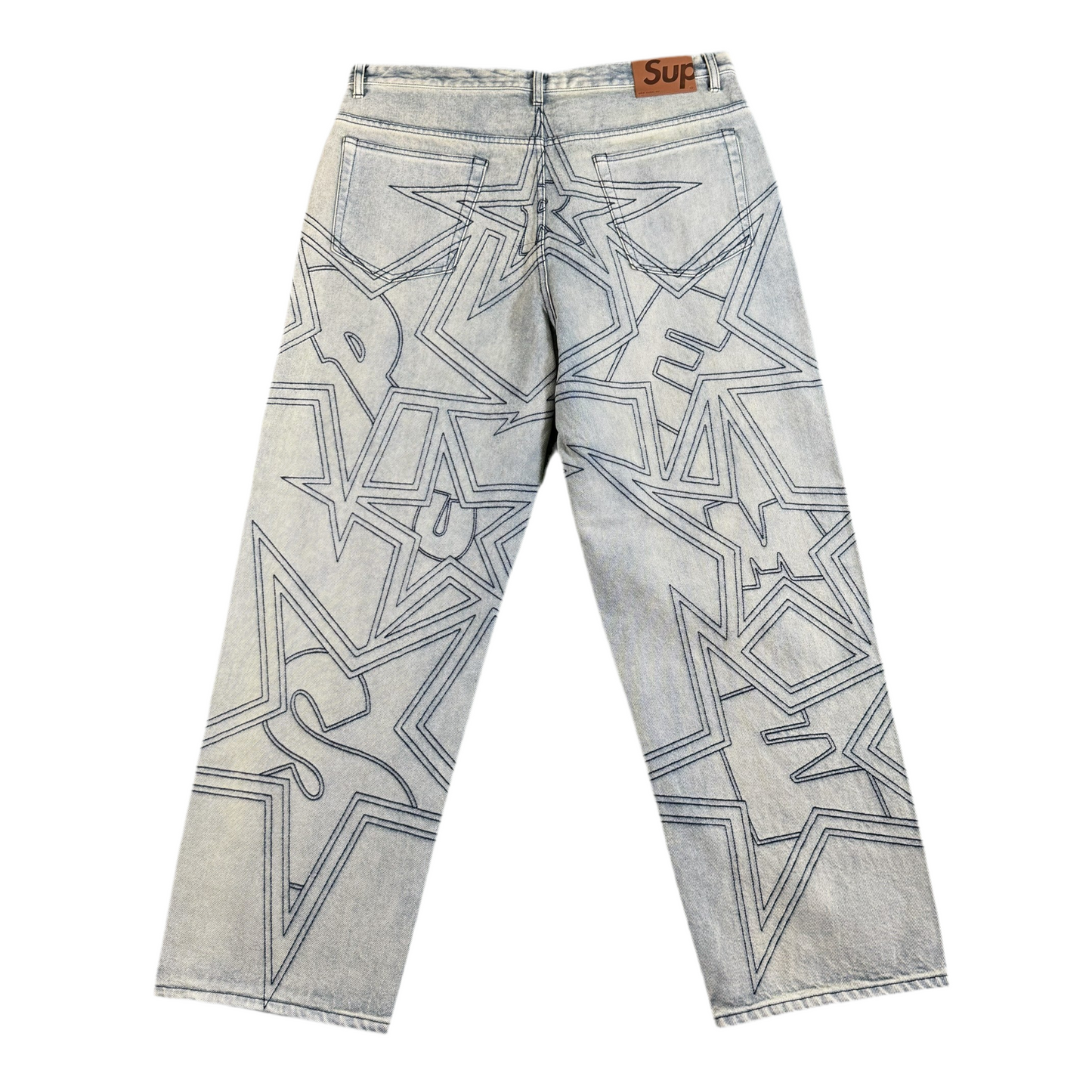 Supreme Stars Topstitch Jeans