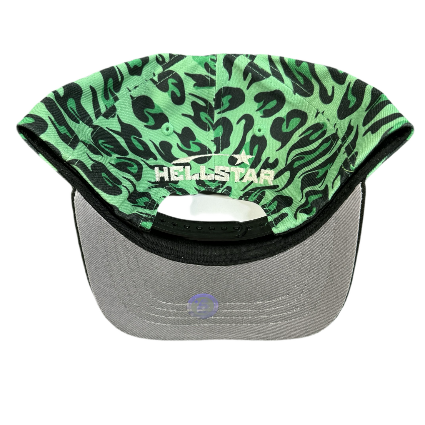 Hellstar Cheetah Green Snapback