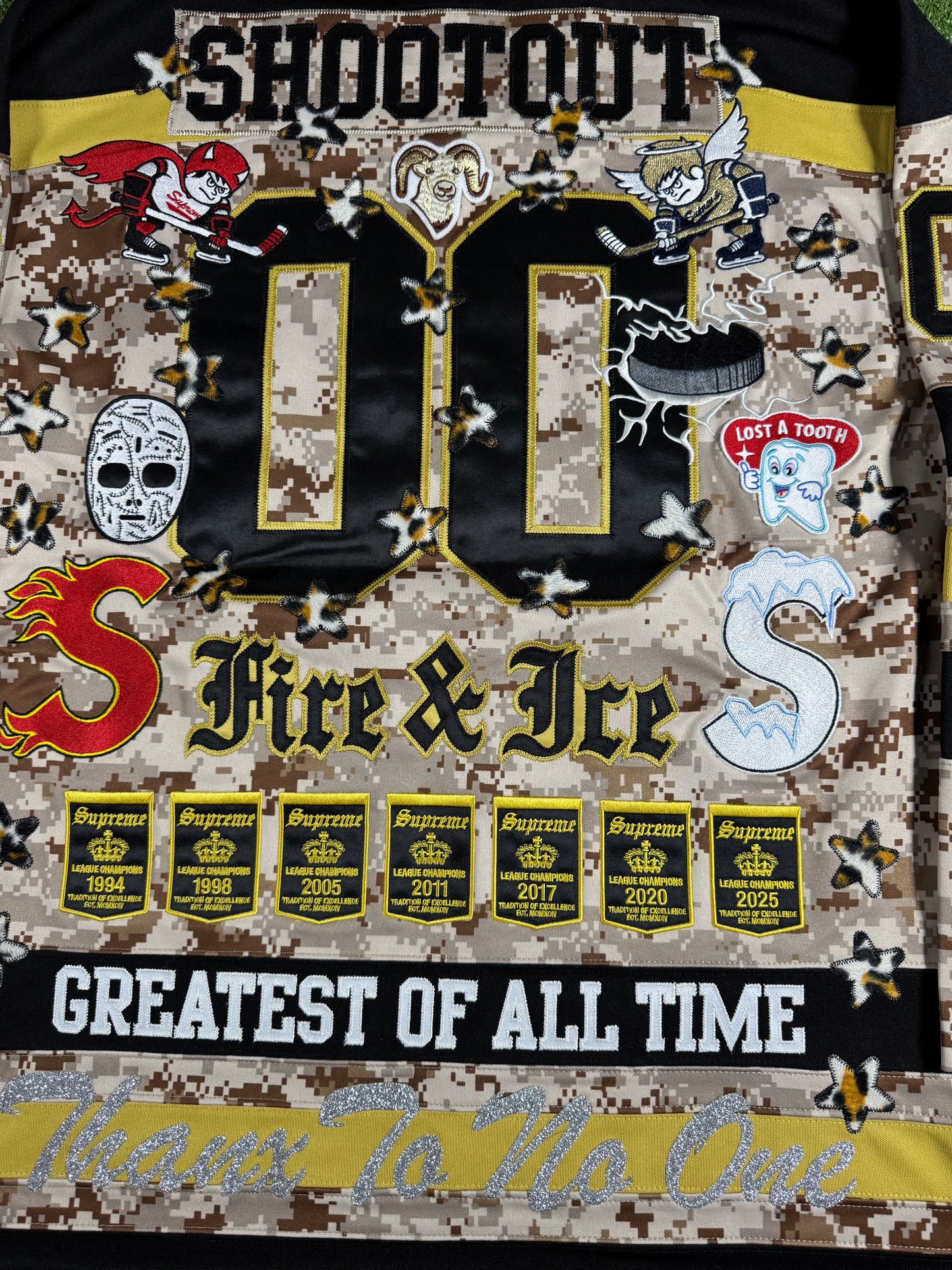 Supreme Fire & Ice Hockey Jersey