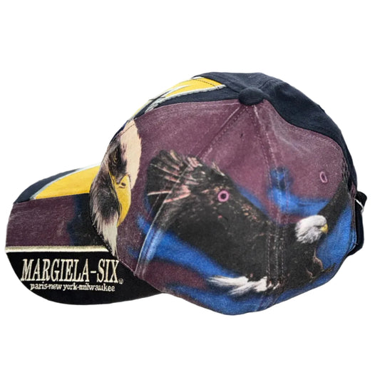 Supreme x Maison Margiela Black Split 6 Panel Hat