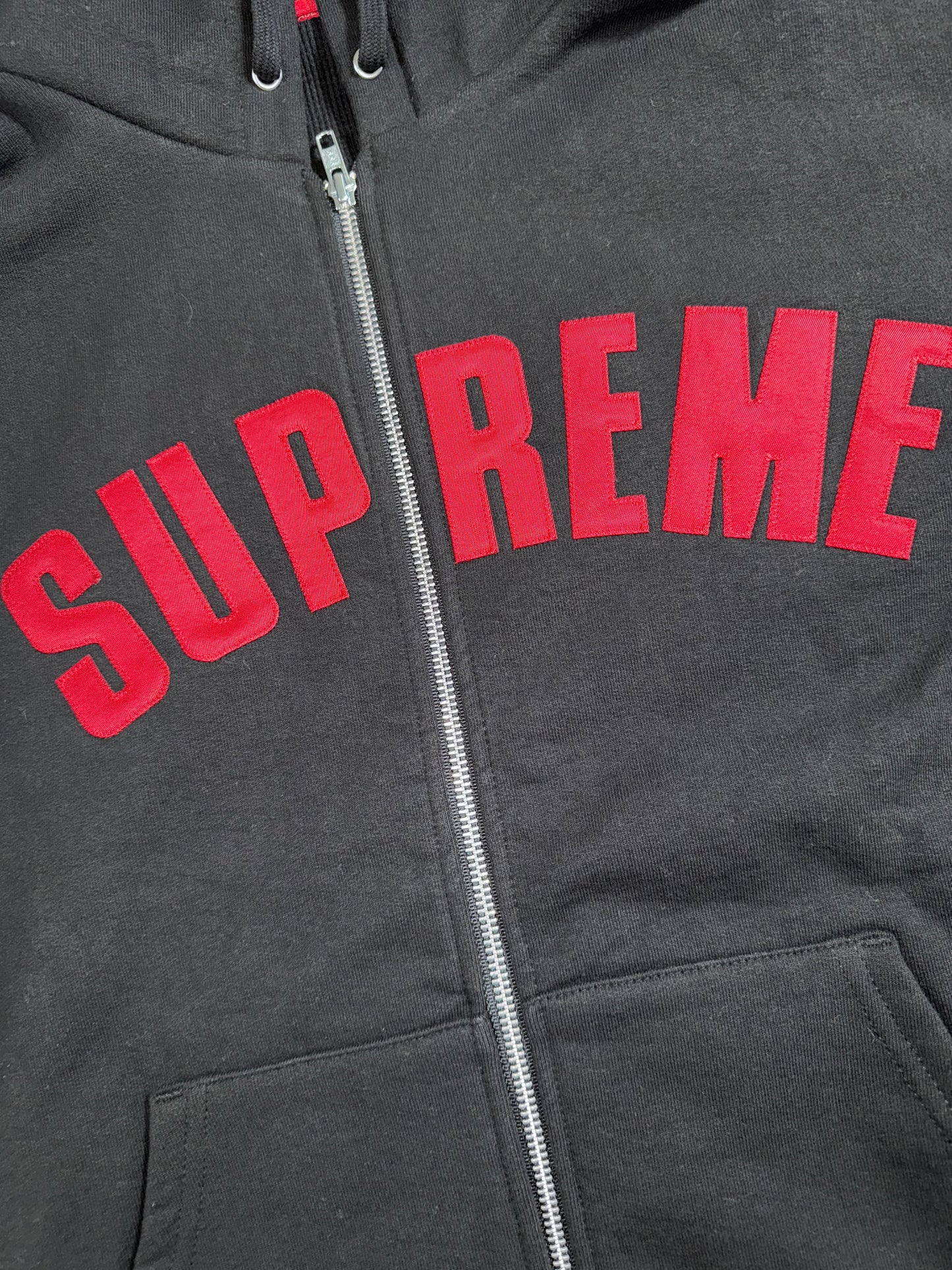 Supreme Arc Thermal Lined Zip Up Hooded Sweatshirt