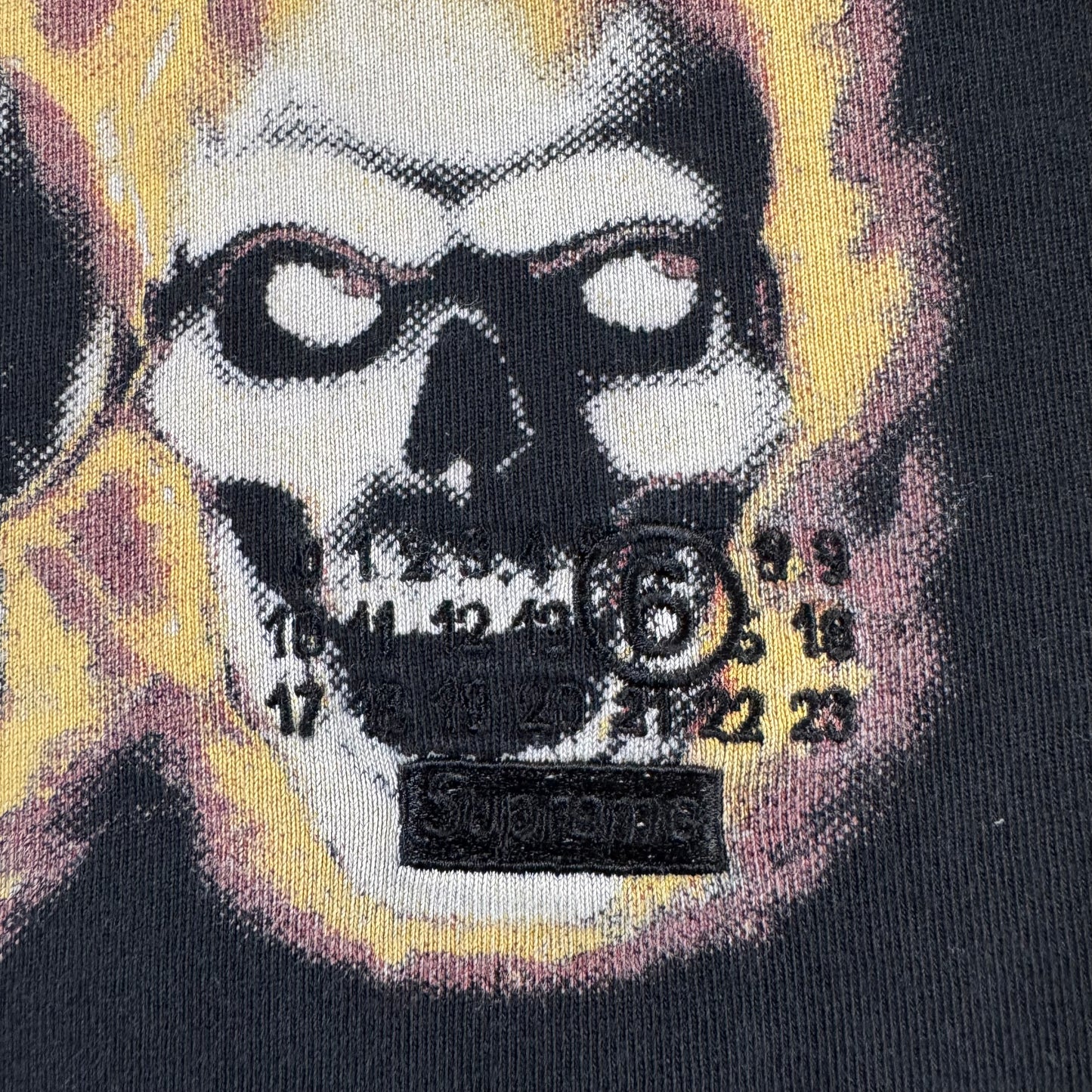 Supreme MM6 Maison Margiela Liquid Blue Oversized Tee