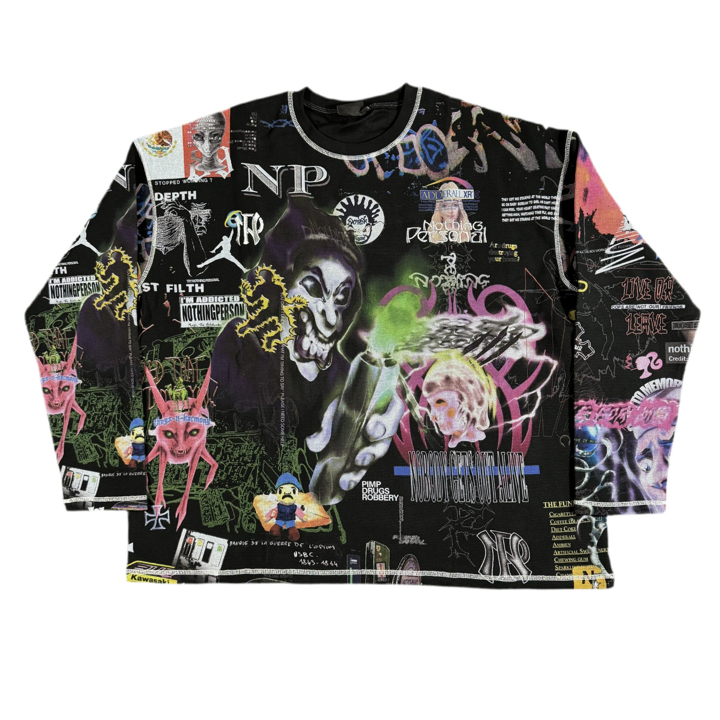 Nothing Personal Paranoia Thermal Longsleeve