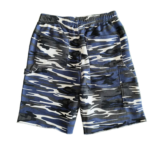 Supreme Double Knee Painter Shorts, Back