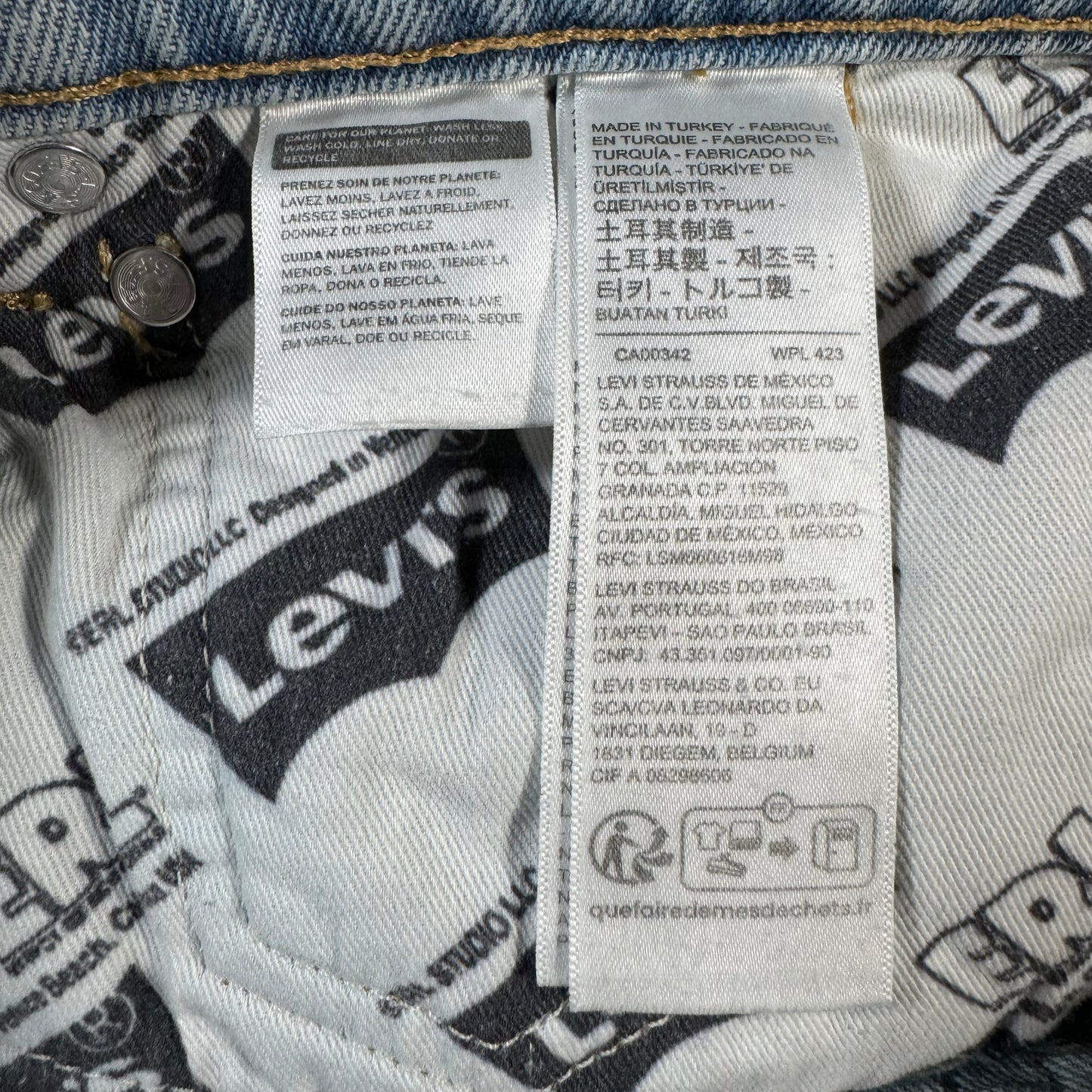 ERL x Levi’s Stay Loose Denim