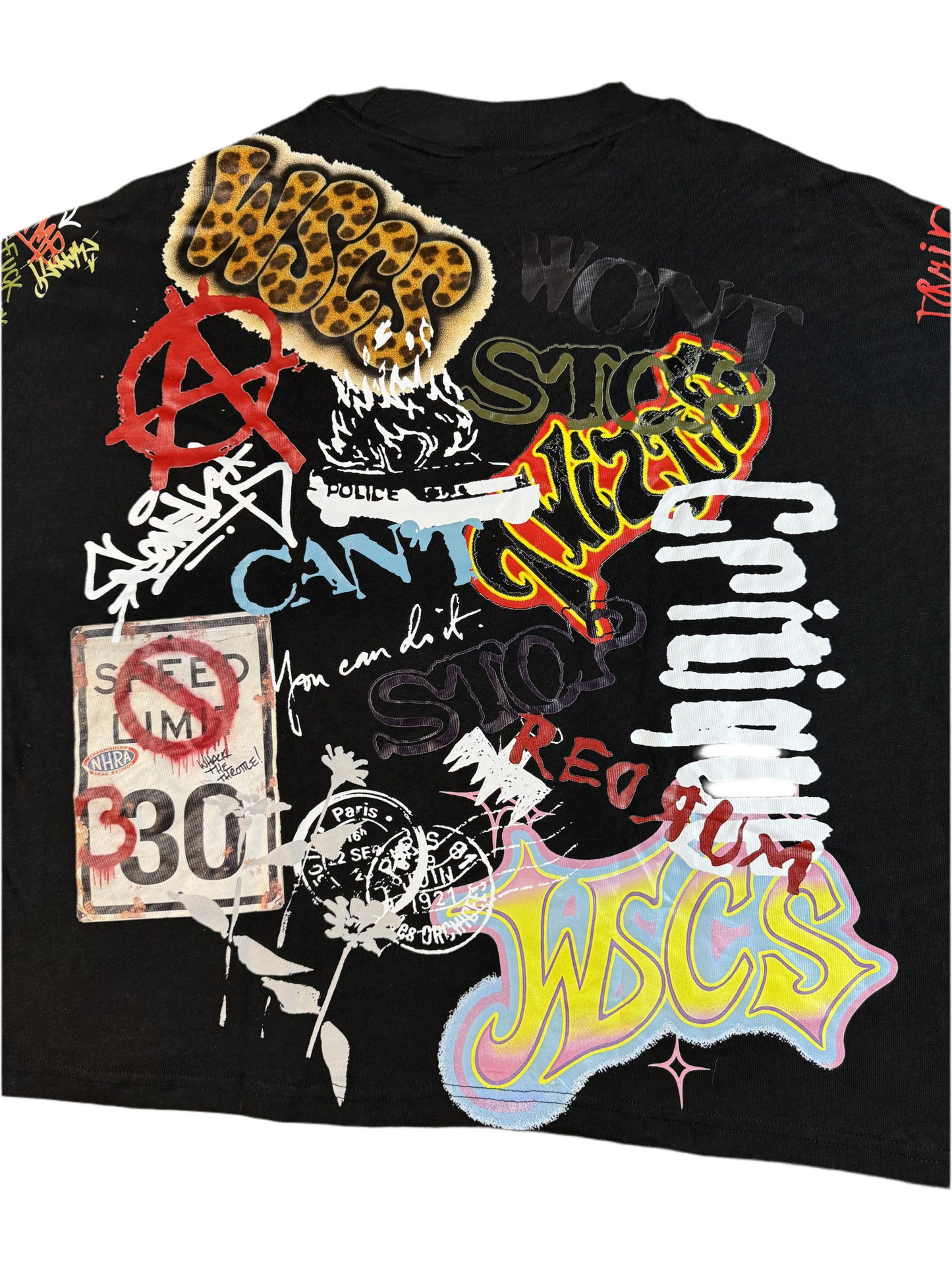Won’t Stop Can’t Stop Graffiti T-shirt