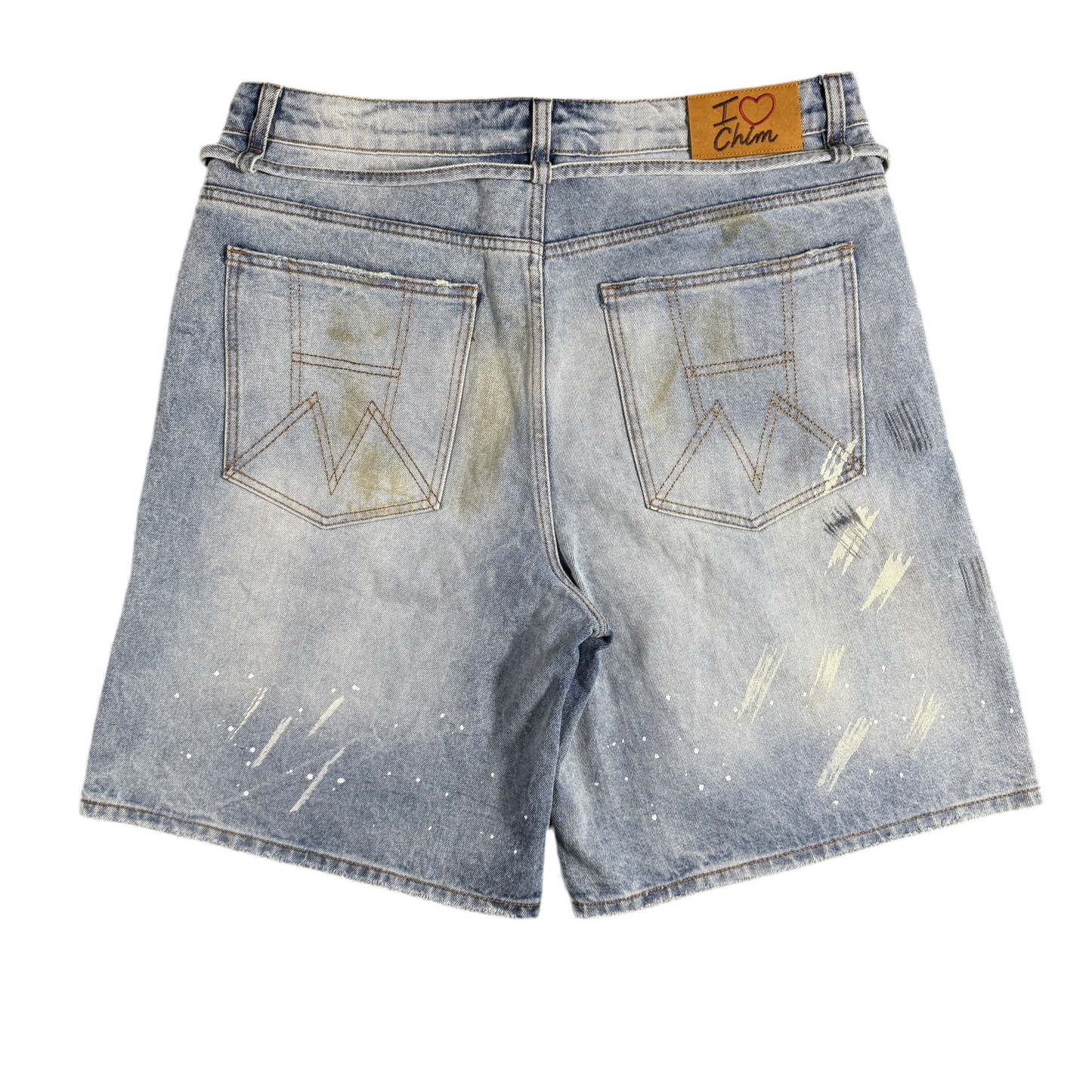 Happy Memories Don’t Die HMDD Ace Jorts, Back