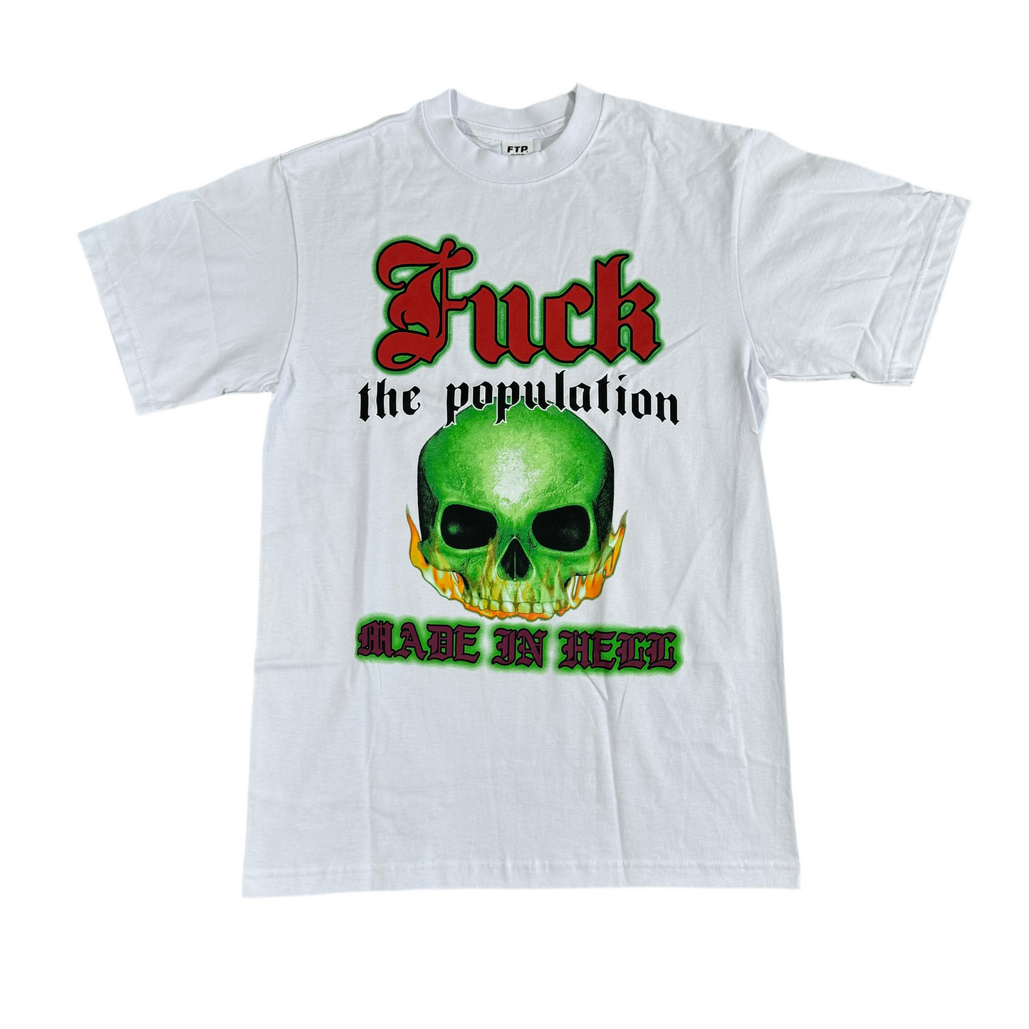 FTP ‘Flaming Skull’ T-shirt