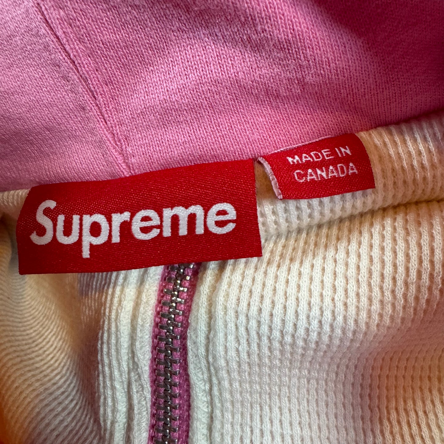 Supreme Arc Thermal Lined Zip Up Hooded Sweatshirt