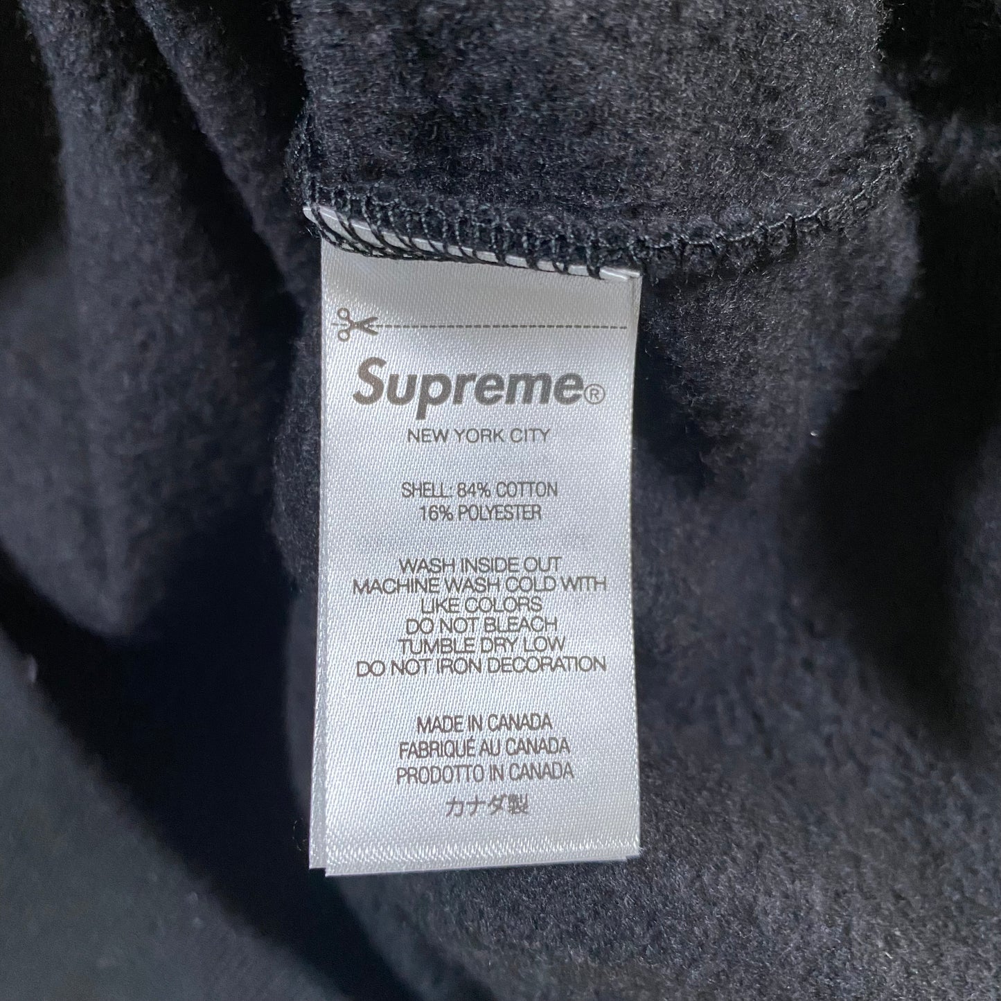 Supreme x Toy Machine Hooded Sweatshirt