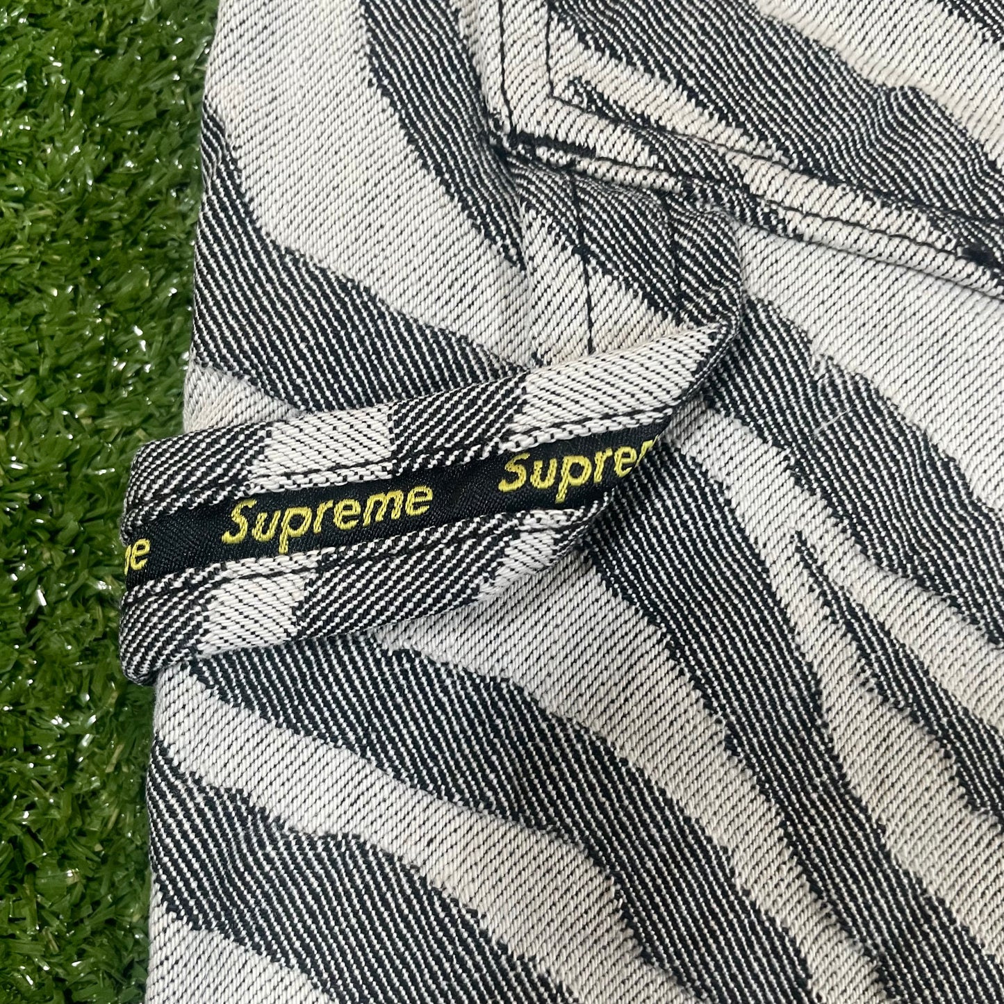 Supreme Zebra Double Knee Painter Pants