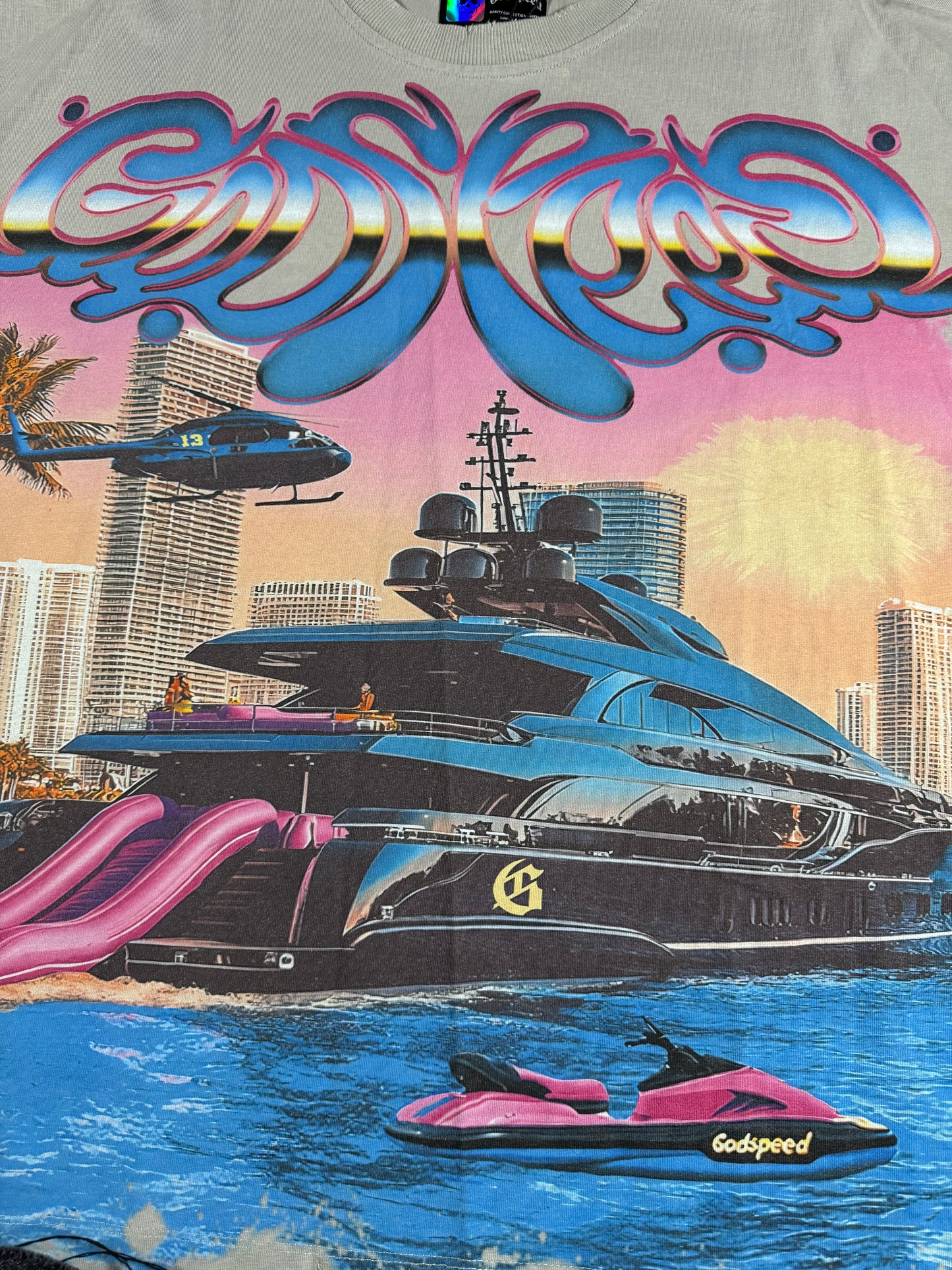 Godspeed New York Miami Exclusive Yacht T-shirt