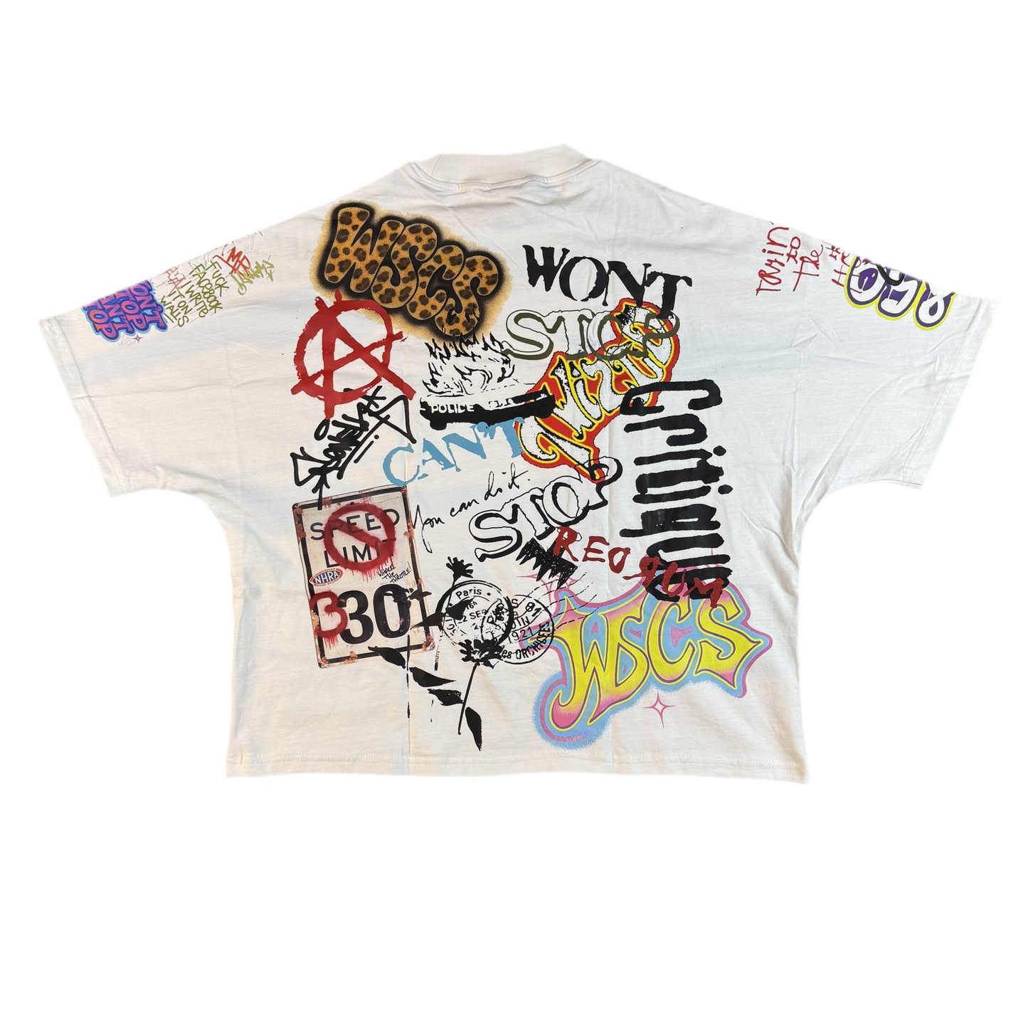 Won’t Stop Can’t Stop Graffiti T-shirt