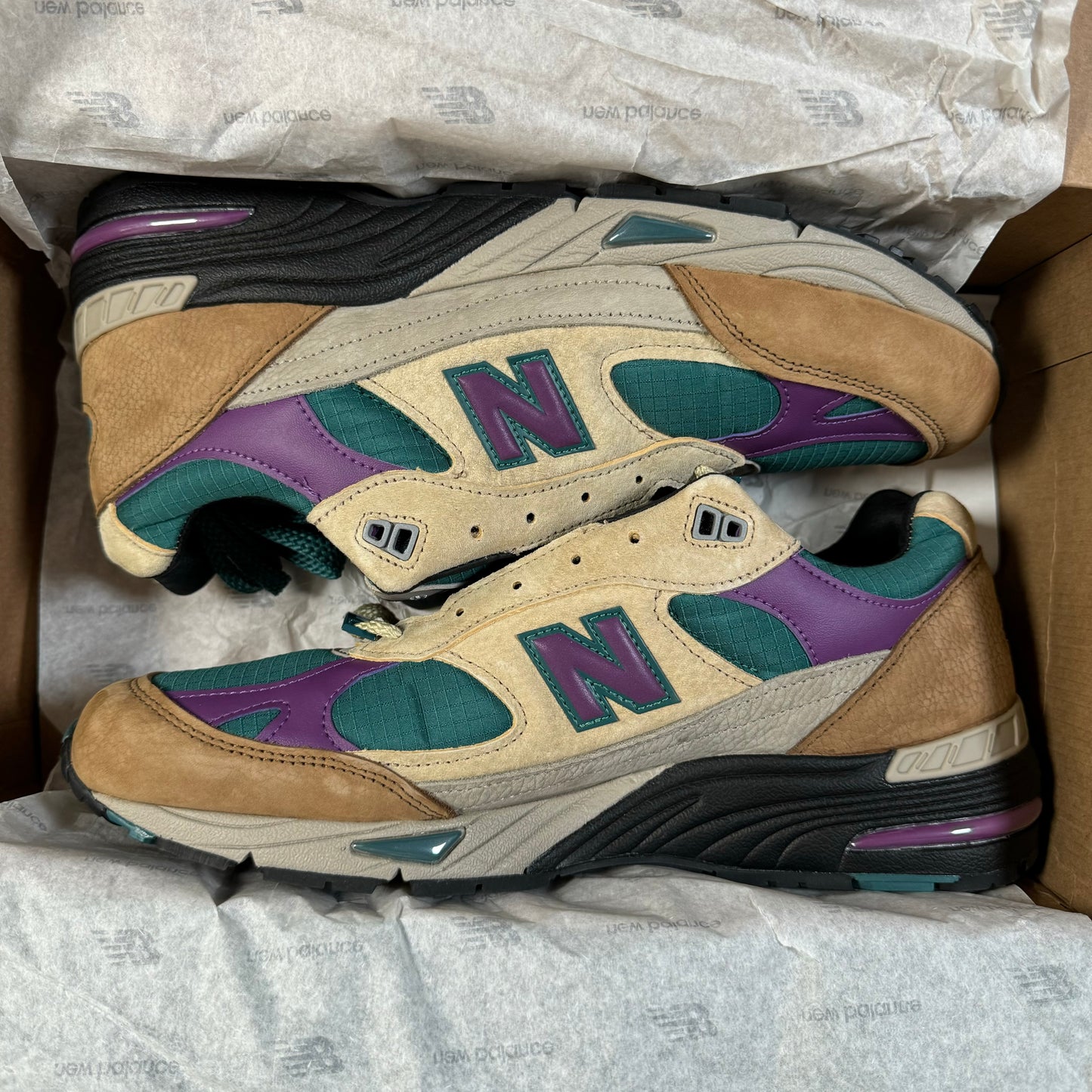 New Balance 991 Made in UK Palace Teal