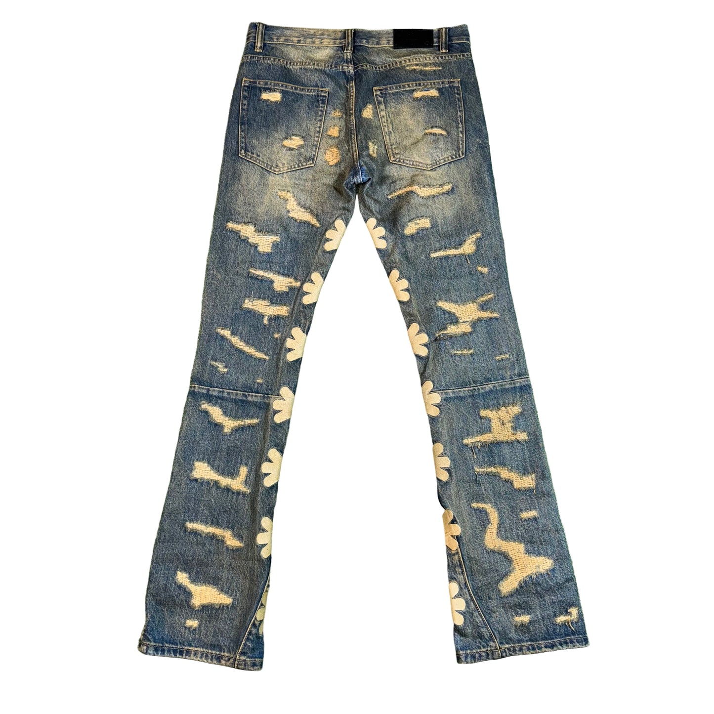 LostShdws Dstry Denim Jeans (Bone), Back