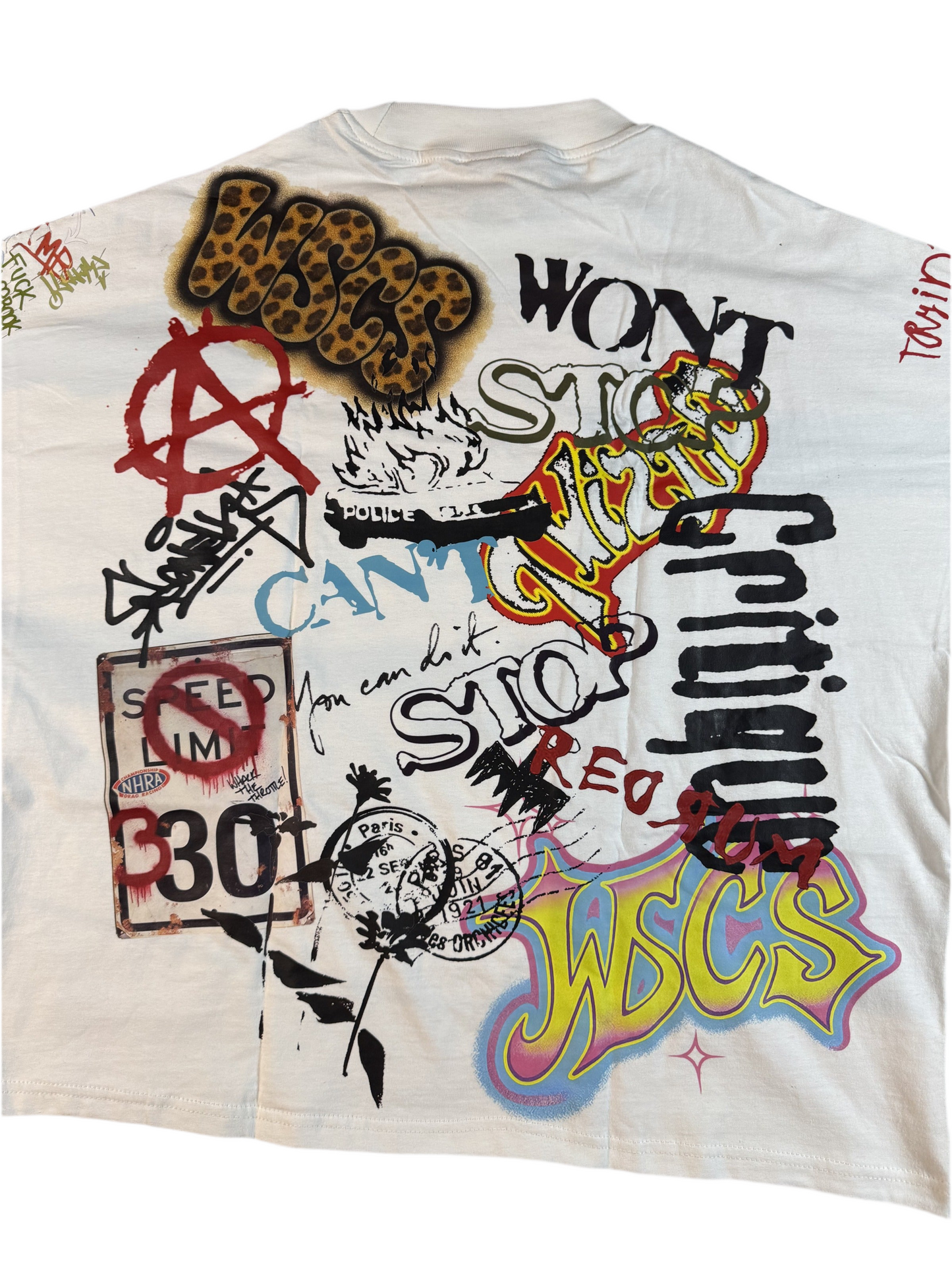 Won’t Stop Can’t Stop Graffiti T-shirt