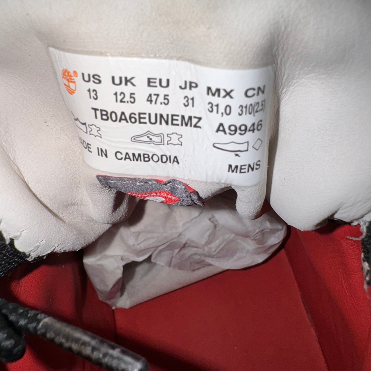 Timberland x Supreme Field Boot Mid Lace Up Zebra