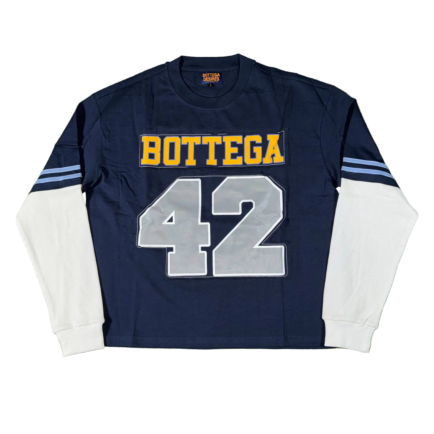 Bottega Desires Jackie Robinson Long Sleeve, Front