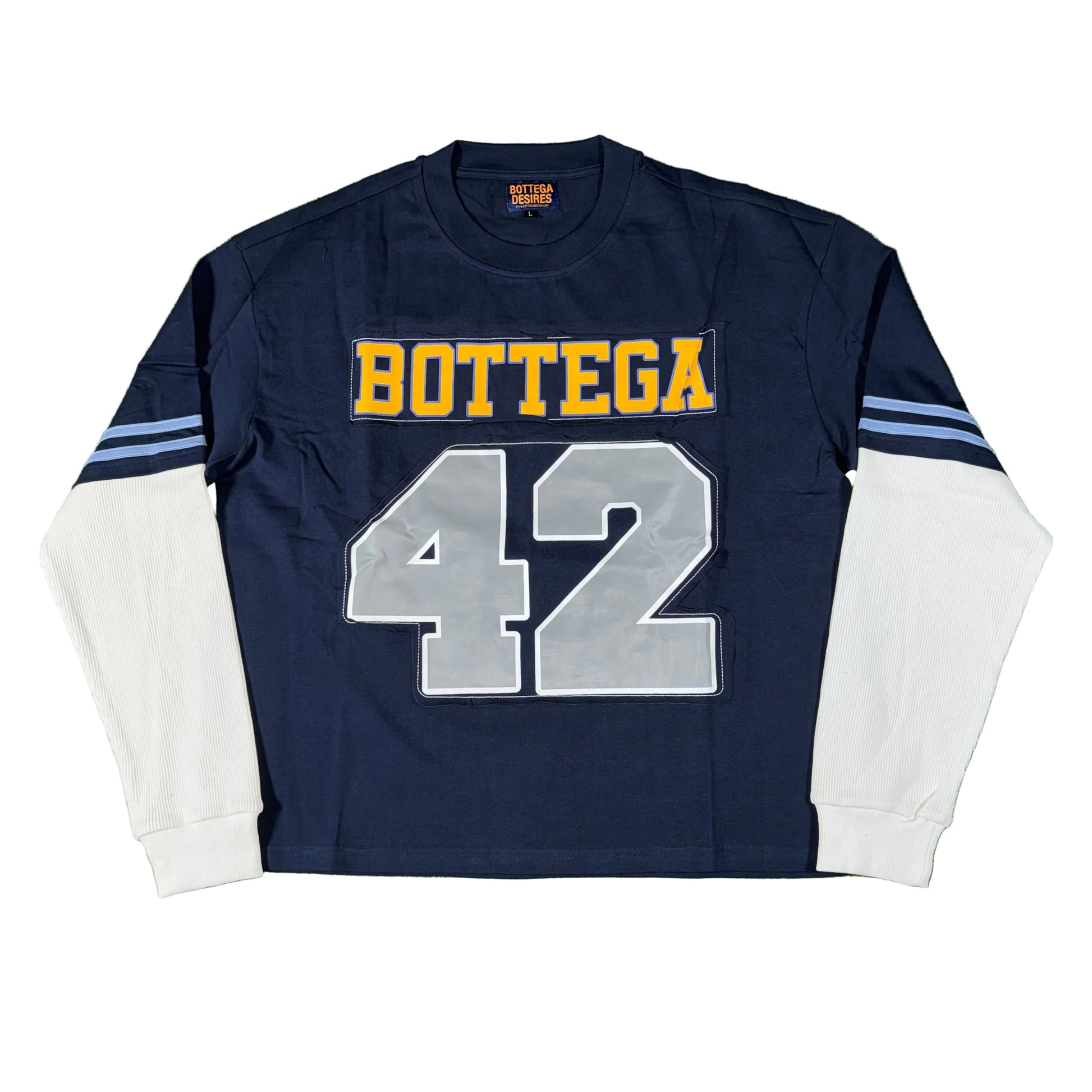 Bottega Desires Jackie Robinson Long Sleeve, Front