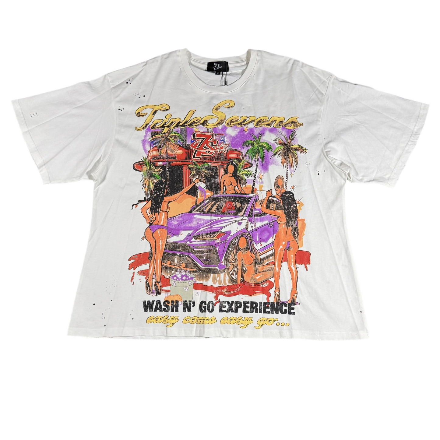 Triple Sevens Wash & Go T-shirt, Front