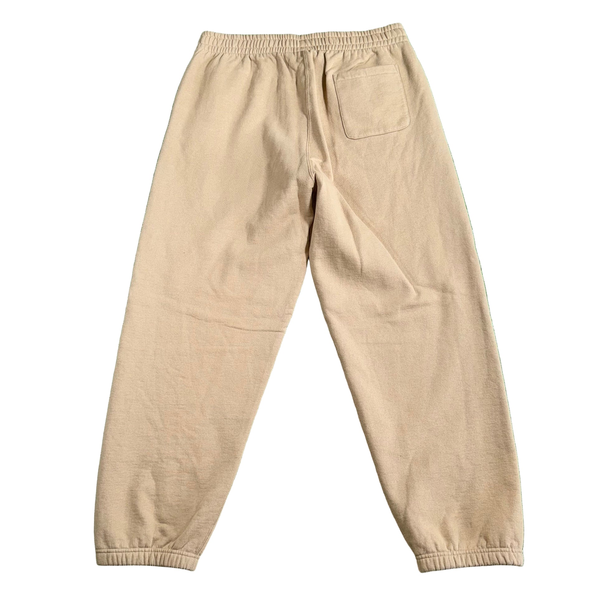 Supreme Satin Appliqué Tan Sweatpants, Back