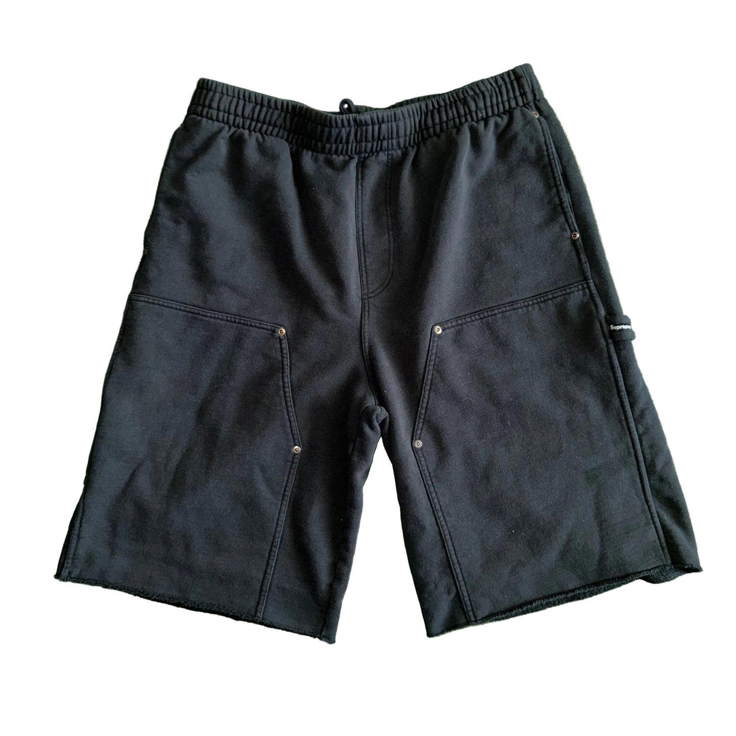 Supreme Double Knee Painter Shorts, Front