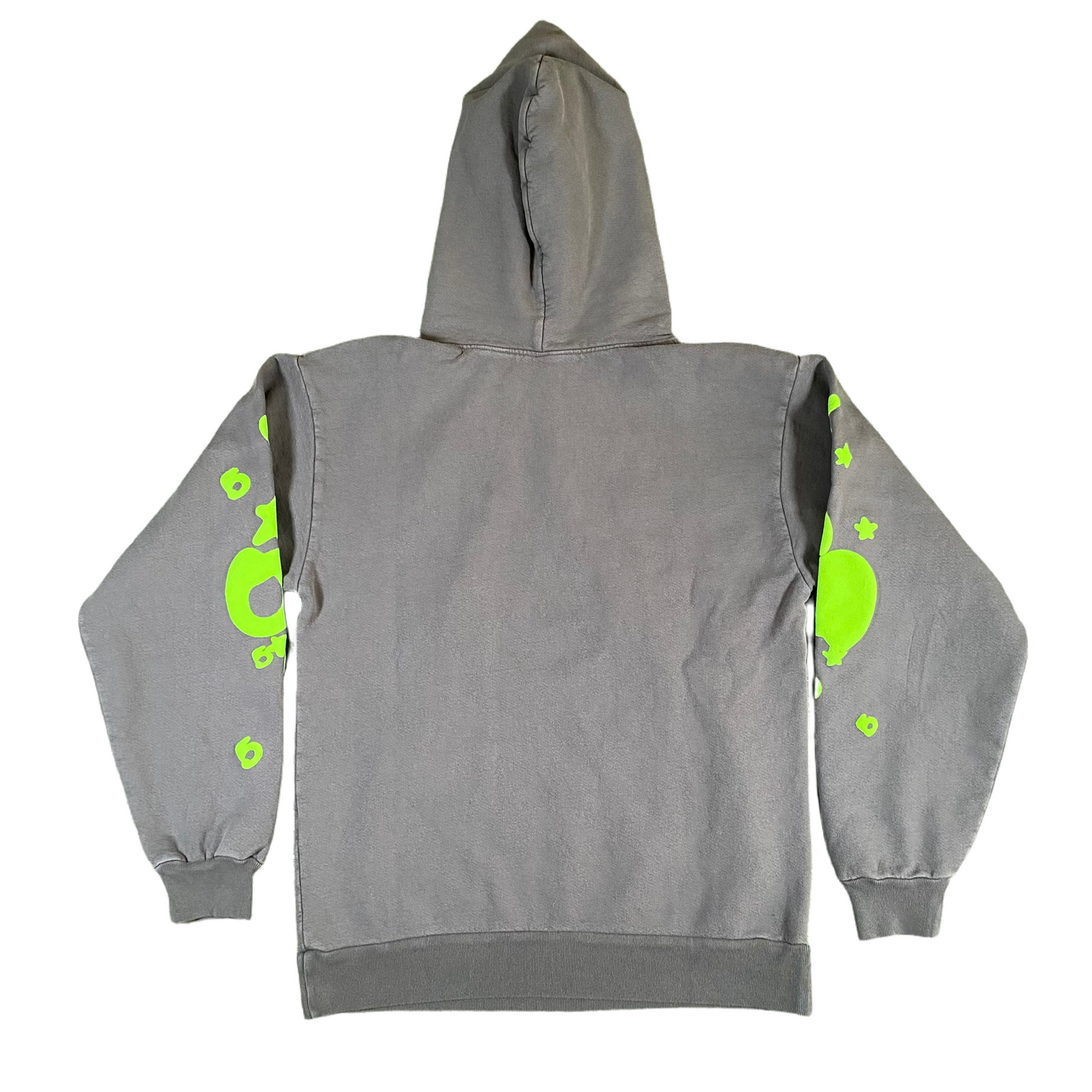 Sp5der Slate Grey Beluga Hoodie