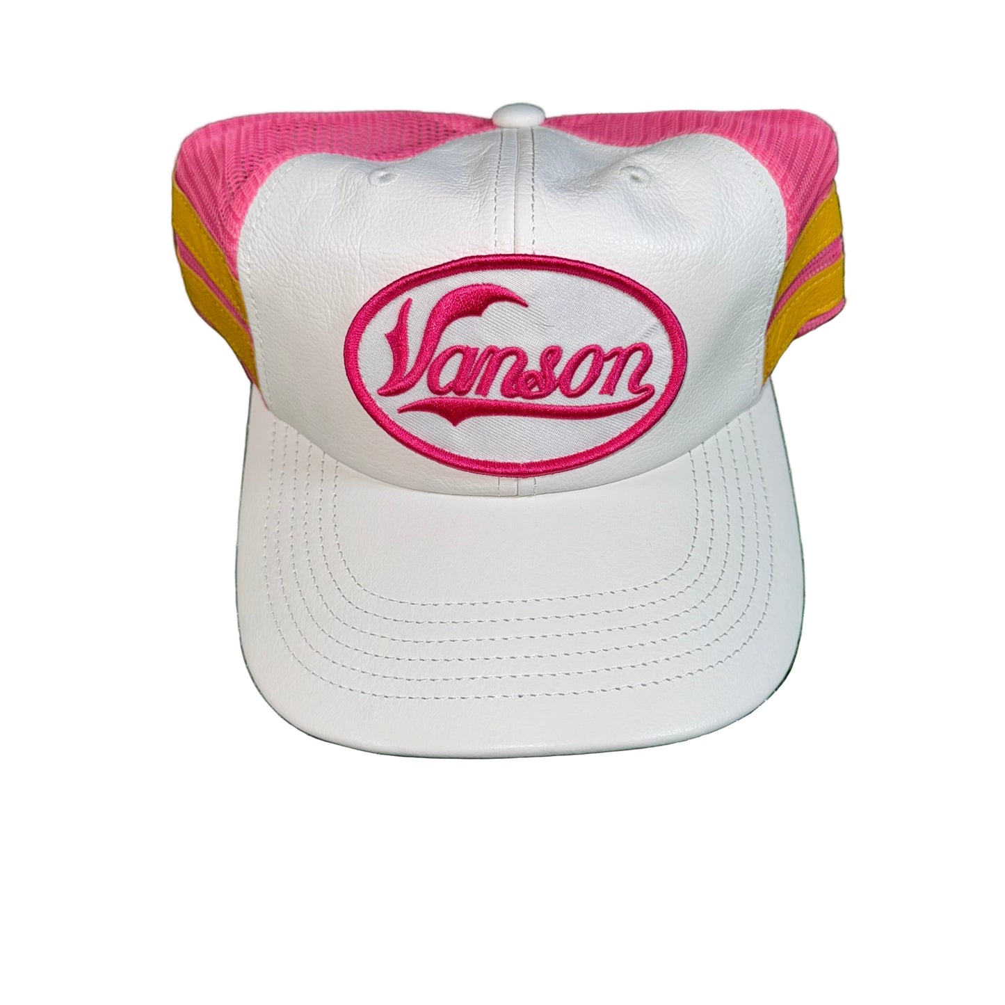 Supreme Vanson Leather Hat, Front