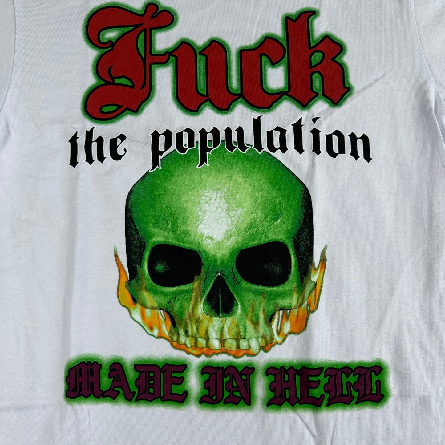 FTP ‘Flaming Skull’ T-shirt