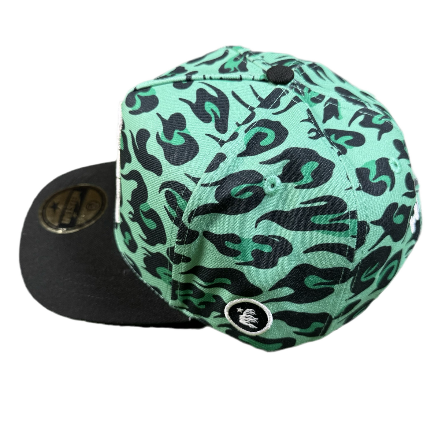 Hellstar Cheetah Green Snapback