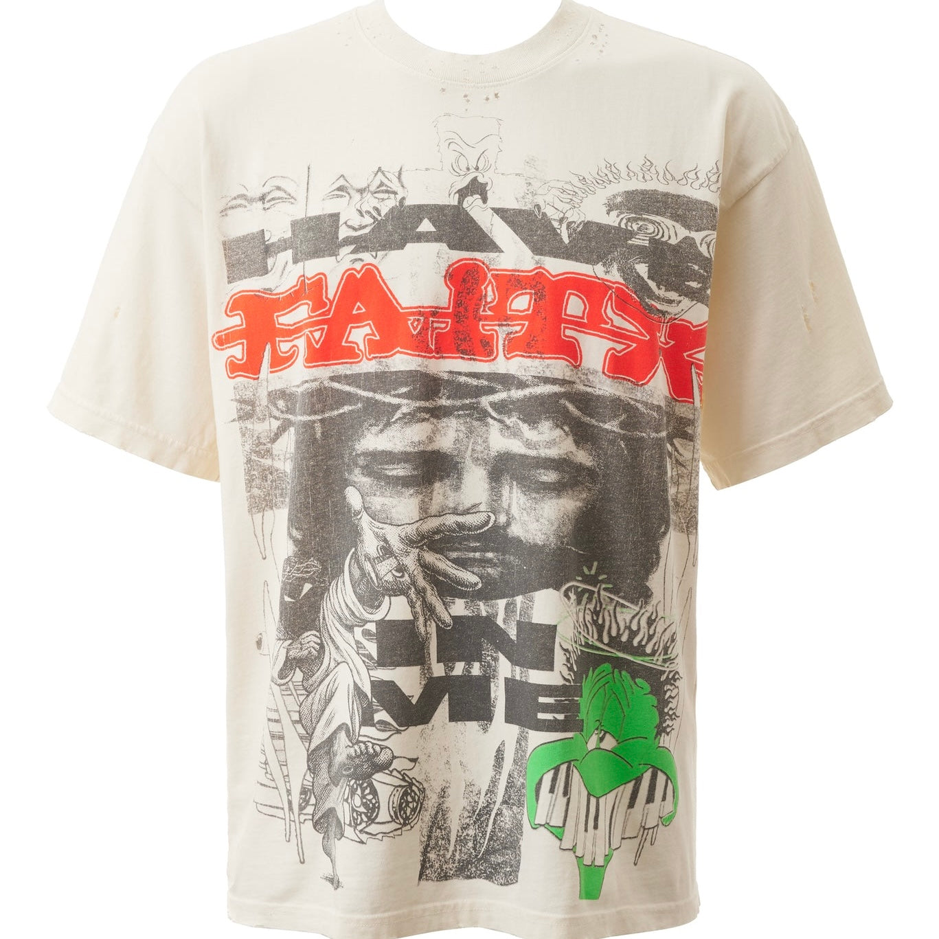 Hellstar Have Faith T-shirt, Front