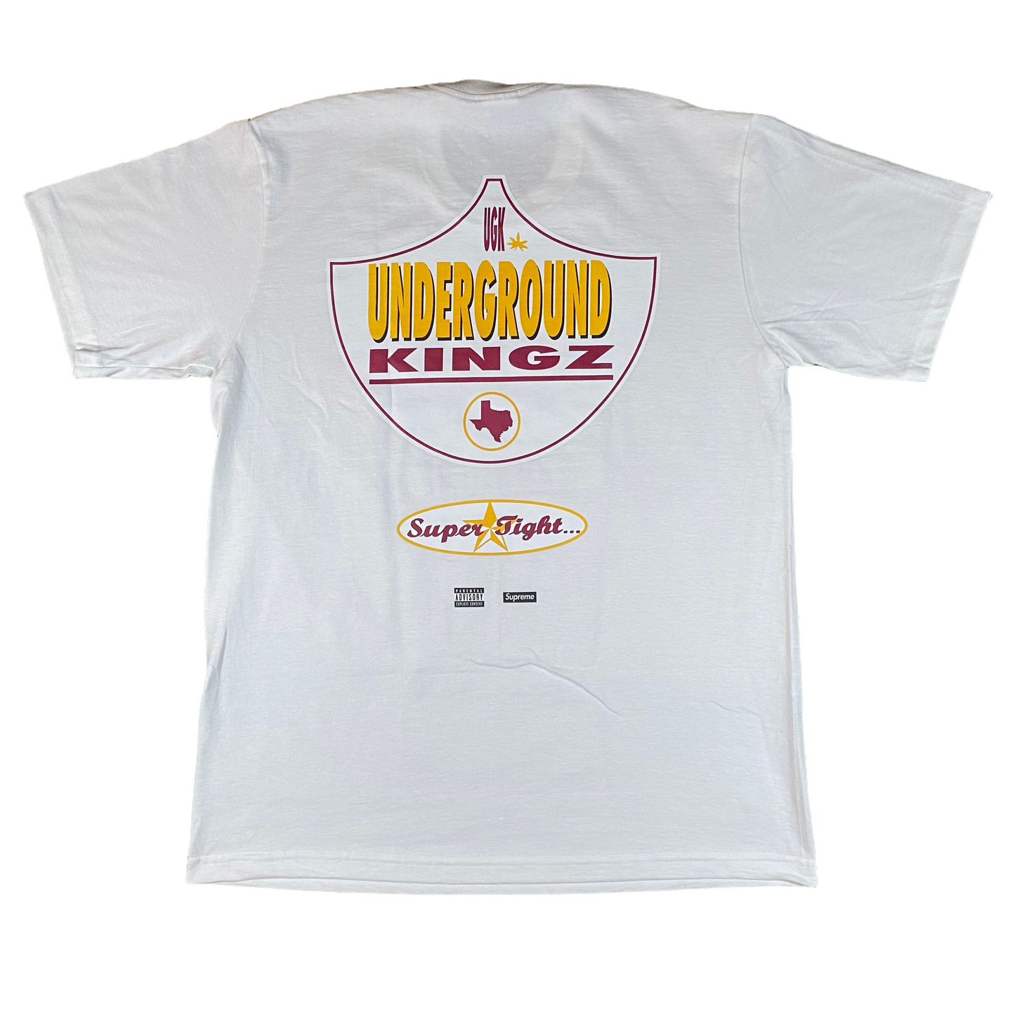 Supreme x UGK Super Tight Tee ‘White’