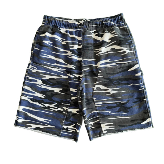 Supreme Double Knee Painter Shorts, Front