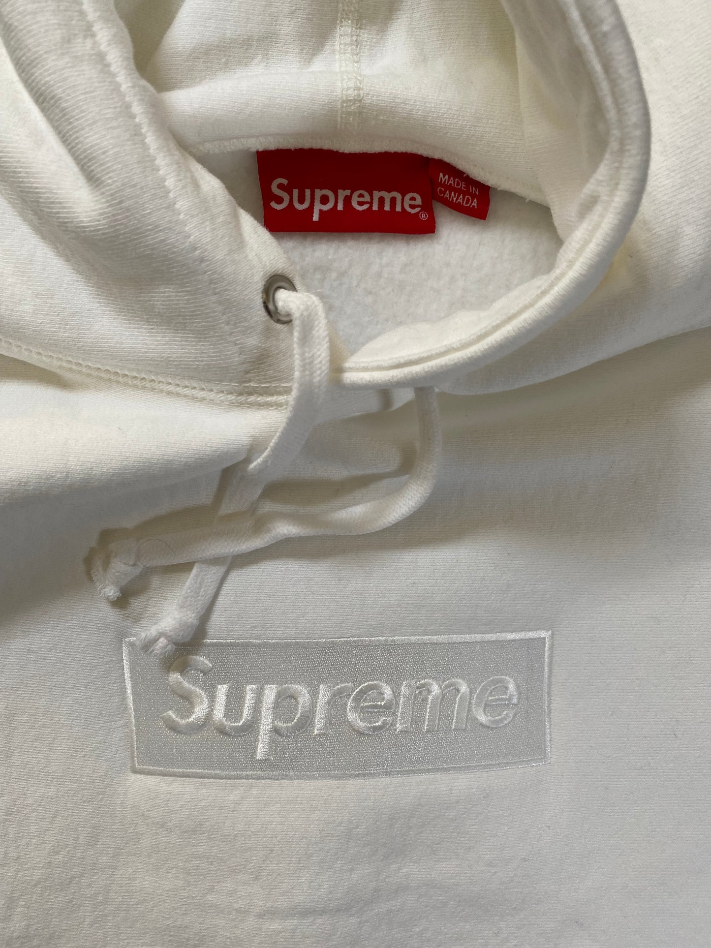 Supreme Box Logo ‘White’ Hoodie