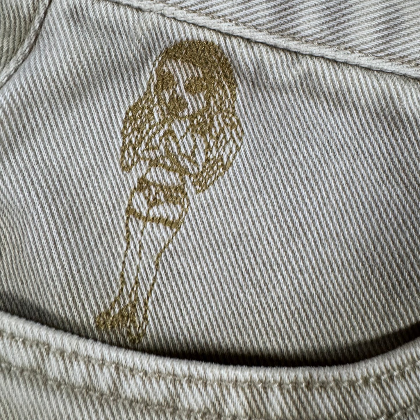 Born x Raised x Mister Cartoon Temptation Denim Shorts Khaki