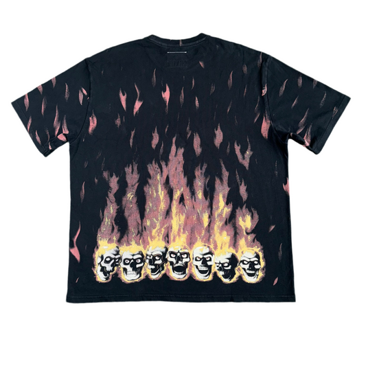 Supreme MM6 Maison Margiela Liquid Blue Oversized Tee, Back