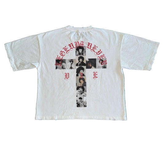 Amis Et Fleurs Jimi Hendrix Tee, Back