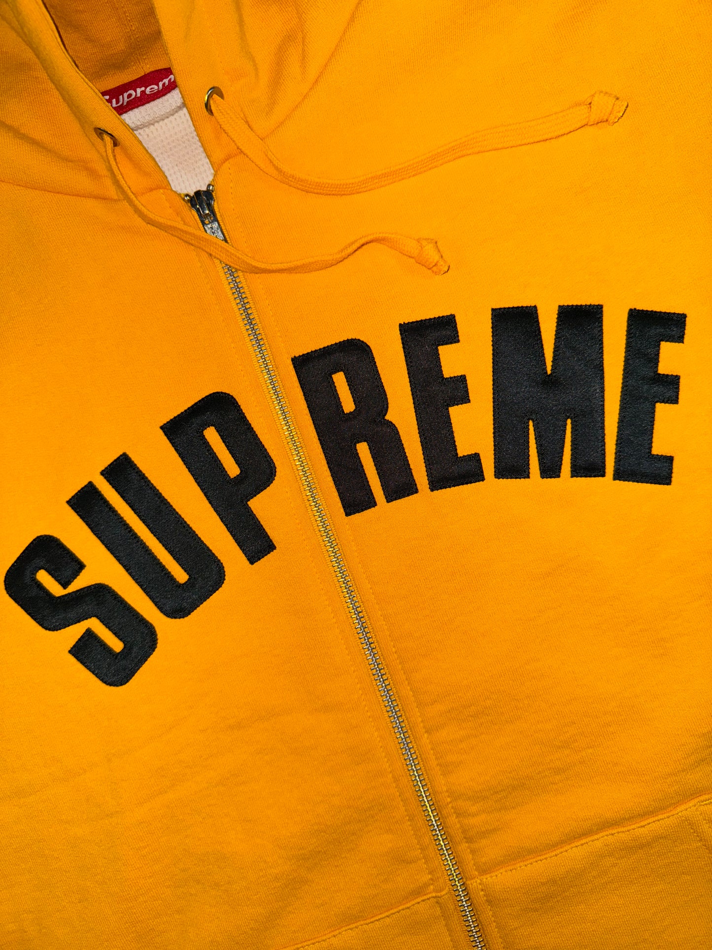 Supreme Arc Thermal Lined Zip Up Hooded Sweatshirt