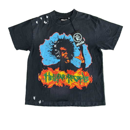 Hellstar Headphones T-shirt, Front