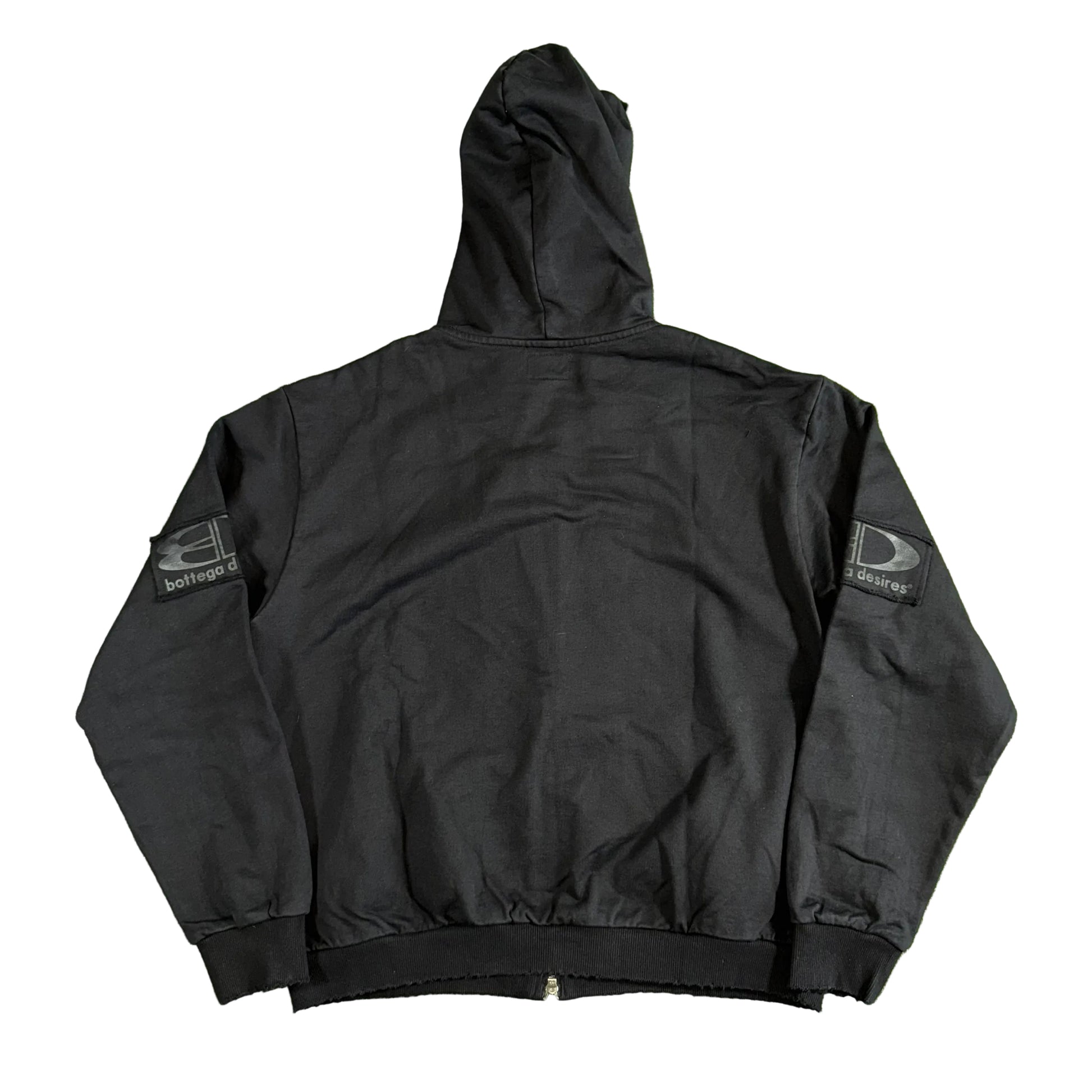 Bottega Desires Tech Jacket Black, Back