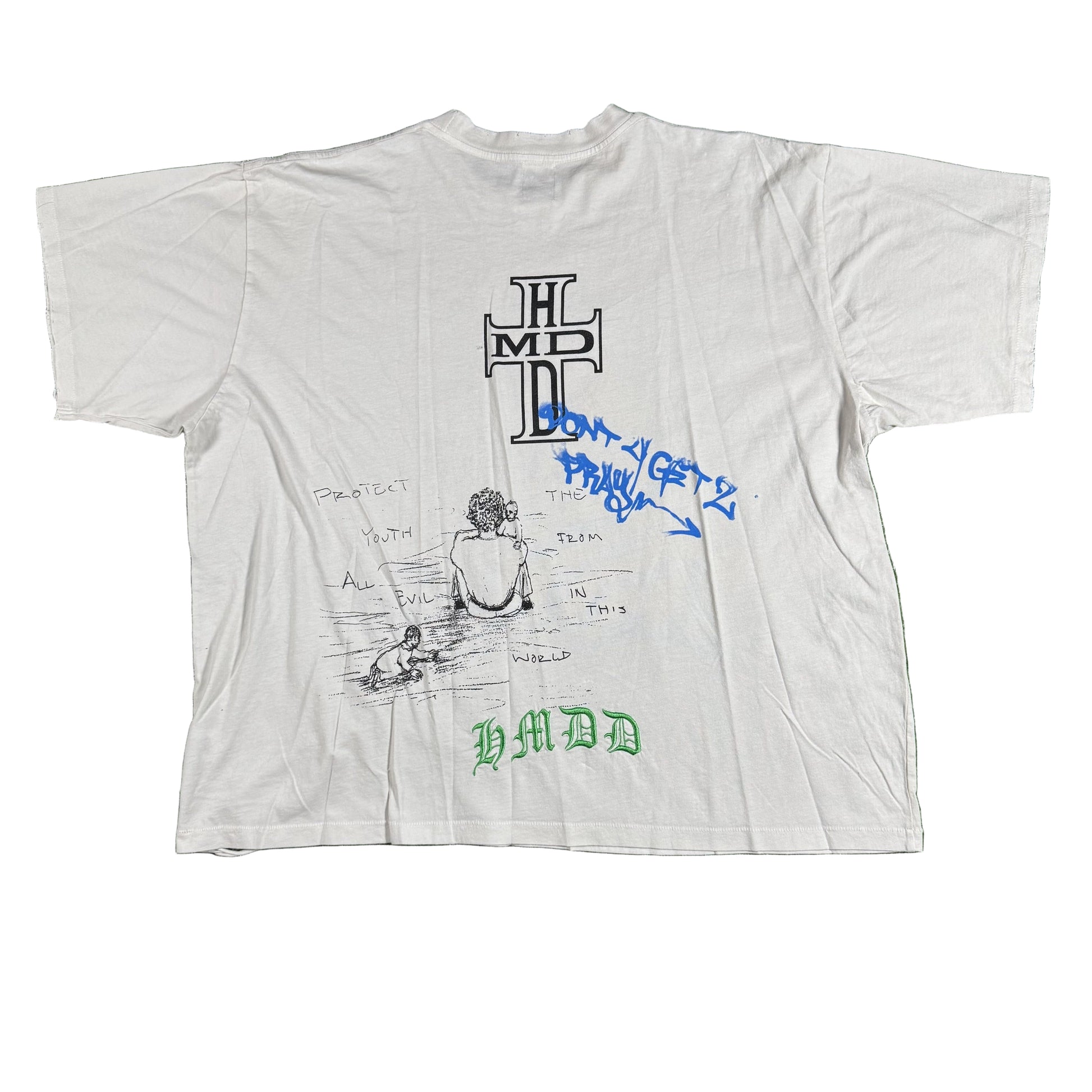 HMDD Happy Memories Don’t Die Prayer Tee, Back