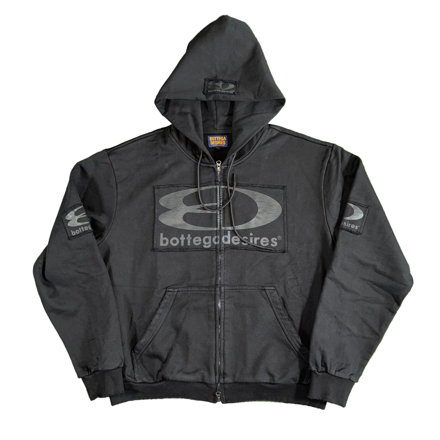 Bottega Desires Tech Jacket Black, Front