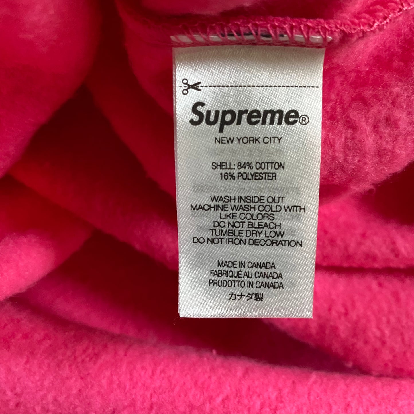 Supreme x Toy Machine Hooded Sweatshirt