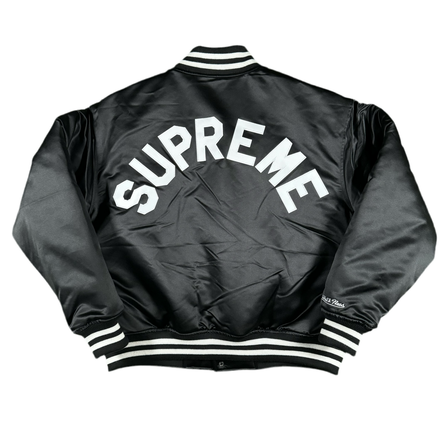 Supreme x Mitchell & Ness Satin Varsity Jacket (2024)