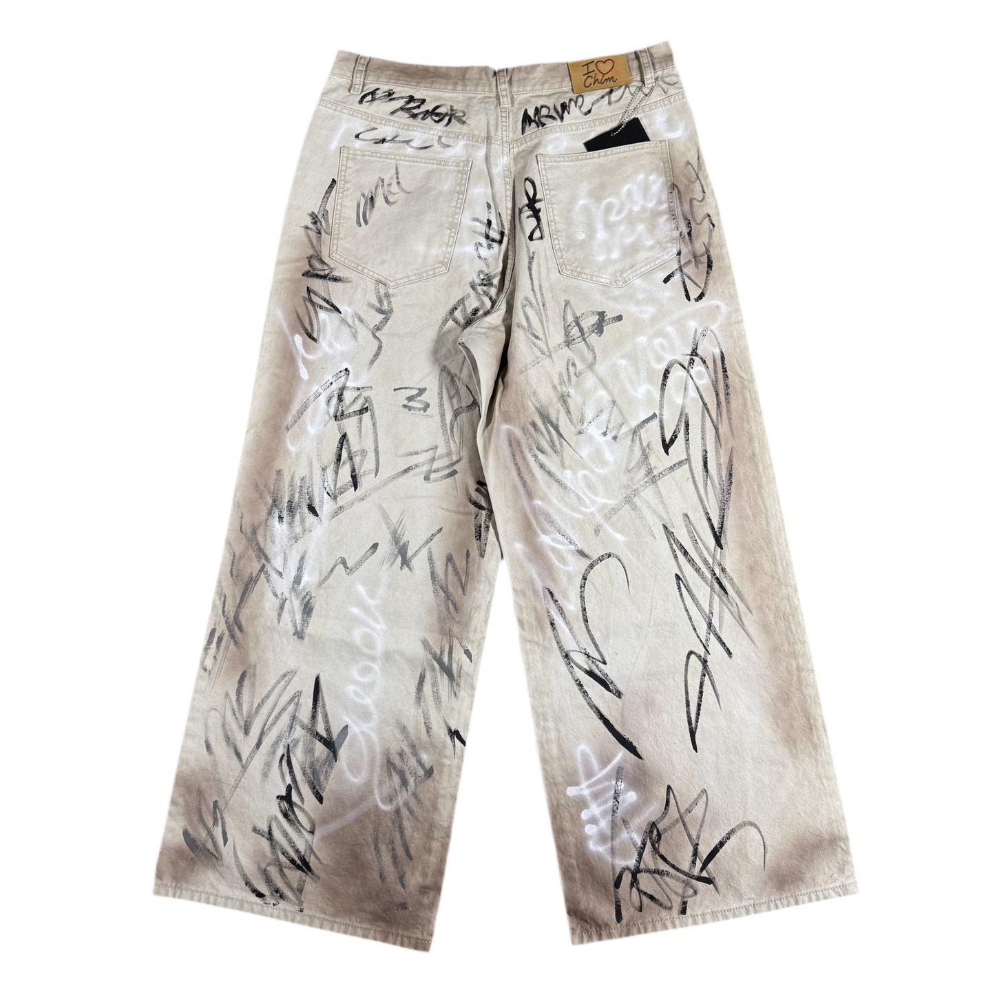 Happy Memories Don’t Die HMDD Graffiti Chino Pants, Back