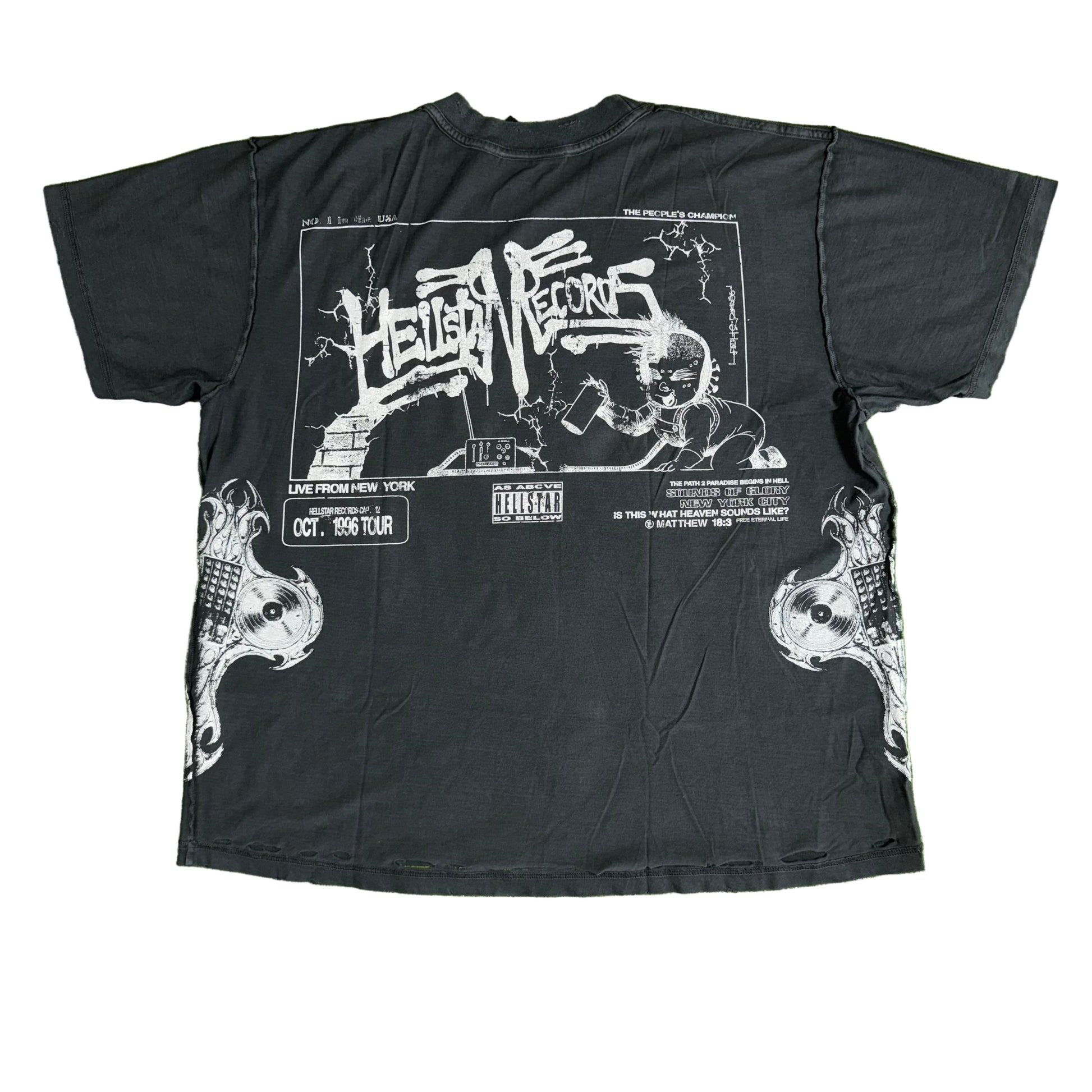 Hellstar Record Baby T-shirt, Back