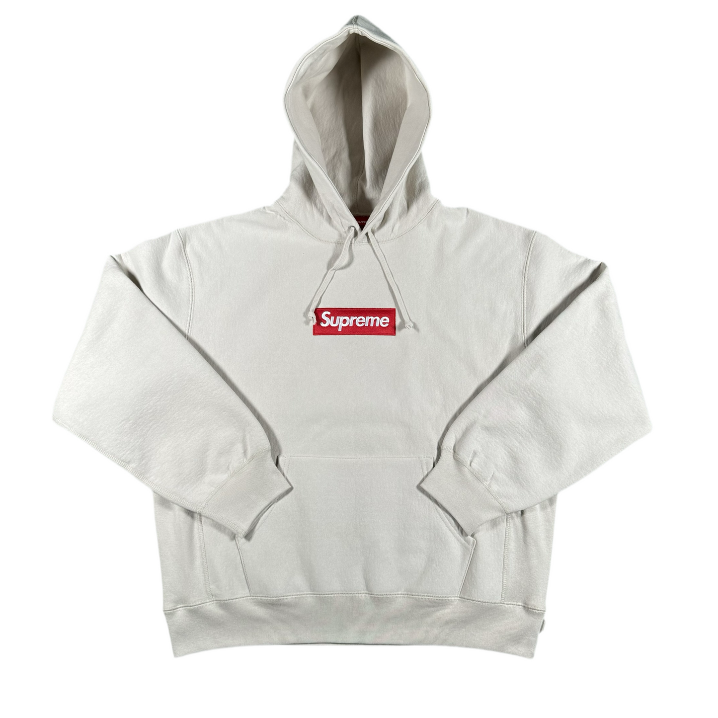 Supreme Box Logo Hoodie (Stone)