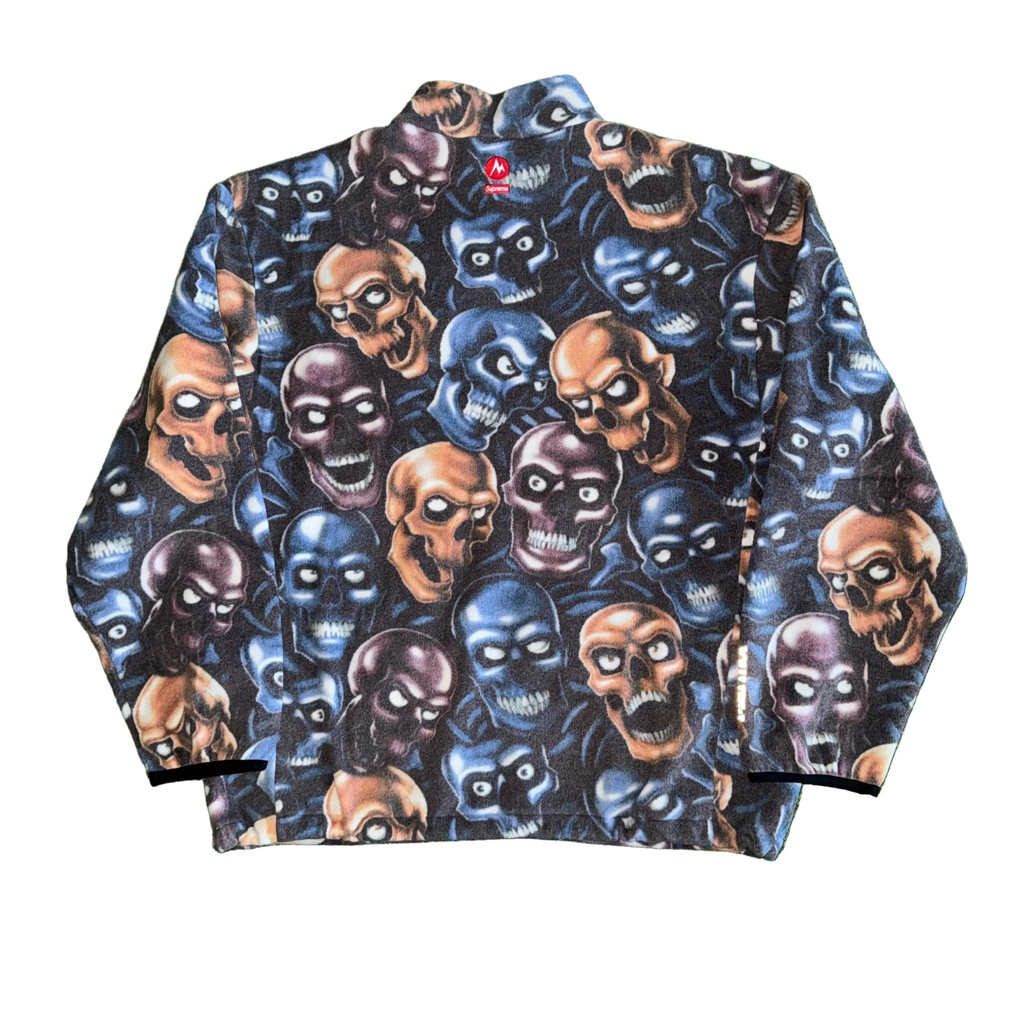 Supreme x Marmot Fleece Skull Pile Jacket, Back