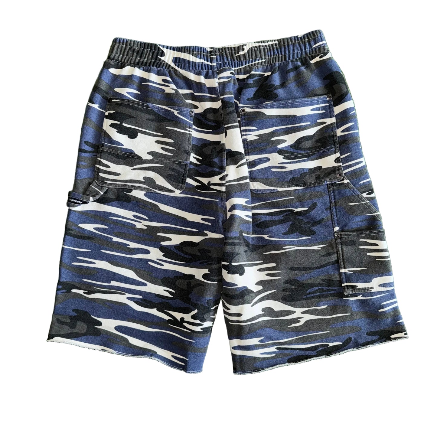 Supreme Double Knee Painter Shorts, Back