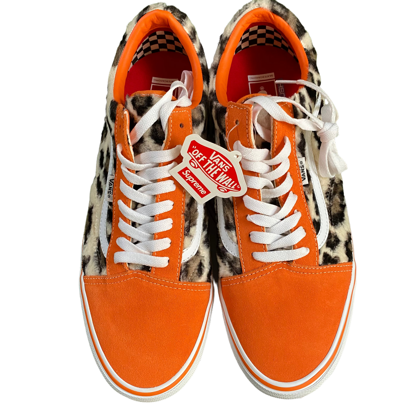 Supreme x Vans Leopard Print Low Top